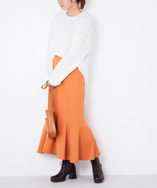 Heather（ヘザー）の「【裾が選べるTシャツ】アソートヘムロンTEE　959983（Tシャツ/カットソー・レディース・ホワイト系その他2/ホワイト系その他3/ホワイト系その他・FREE）」の14枚目の写真