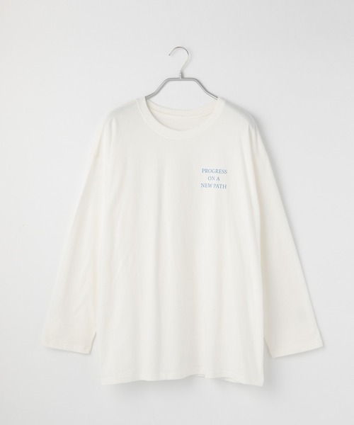 Heather（ヘザー）の「【裾が選べるTシャツ】アソートヘムロンTEE　959983（Tシャツ/カットソー・レディース・ホワイト系その他2/ホワイト系その他3/ホワイト系その他・FREE）」の16枚目の写真