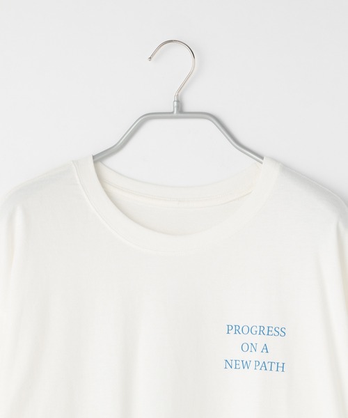 Heather（ヘザー）の「【裾が選べるTシャツ】アソートヘムロンTEE　959983（Tシャツ/カットソー・レディース・ホワイト系その他2/ホワイト系その他3/ホワイト系その他・FREE）」の18枚目の写真