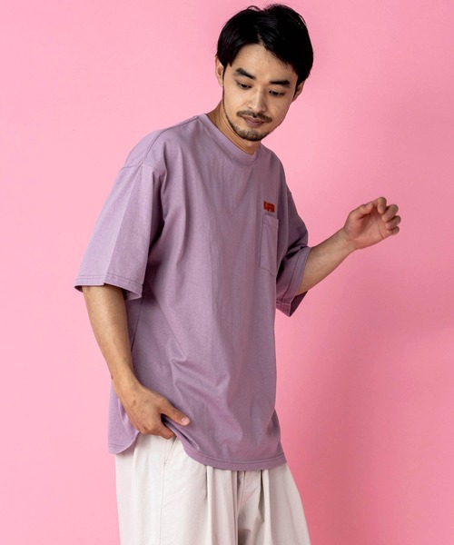 KGFR(カガフリ)の「KGFR(カガフリ)MEANY PEOPLE刺繍カットソー/Tシャツ/TEE/ベア(Tシャツ/カットソー・メンズ・ホワイト/ブラック/ベージュ/パープル・M/L)」の6枚目の写真