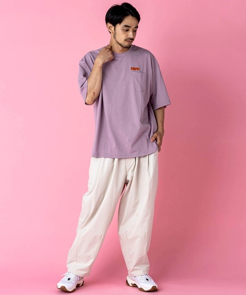 KGFR(カガフリ)の「KGFR(カガフリ)MEANY PEOPLE刺繍カットソー/Tシャツ/TEE/ベア(Tシャツ/カットソー・メンズ・ホワイト/ブラック/ベージュ/パープル・M/L)」の9枚目の写真