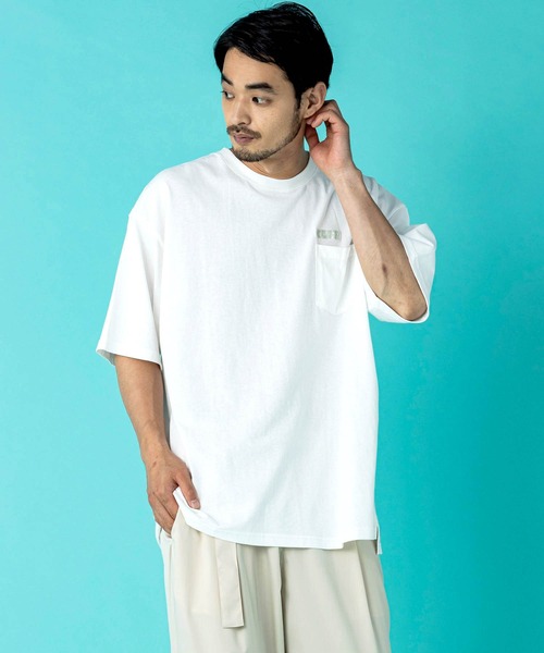 KGFR(カガフリ)の「KGFR(カガフリ)MEANY PEOPLE刺繍カットソー/Tシャツ/TEE/ベア(Tシャツ/カットソー・メンズ・ホワイト/ブラック/ベージュ/パープル・M/L)」の12枚目の写真