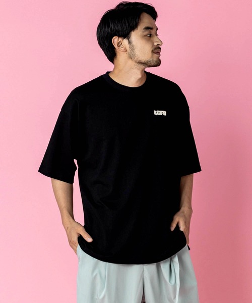 KGFR(カガフリ)の「KGFR(カガフリ)MEANY PEOPLE刺繍カットソー/Tシャツ/TEE/ベア(Tシャツ/カットソー・メンズ・ホワイト/ブラック/ベージュ/パープル・M/L)」の16枚目の写真