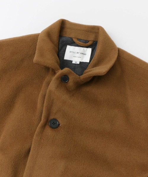 STILL BY HAND(スティルバイハンド)の「STILL BY HAND ライトシャギーカバーオールジャケット(カバーオール・メンズ・キャメル・46)」の3枚目の写真