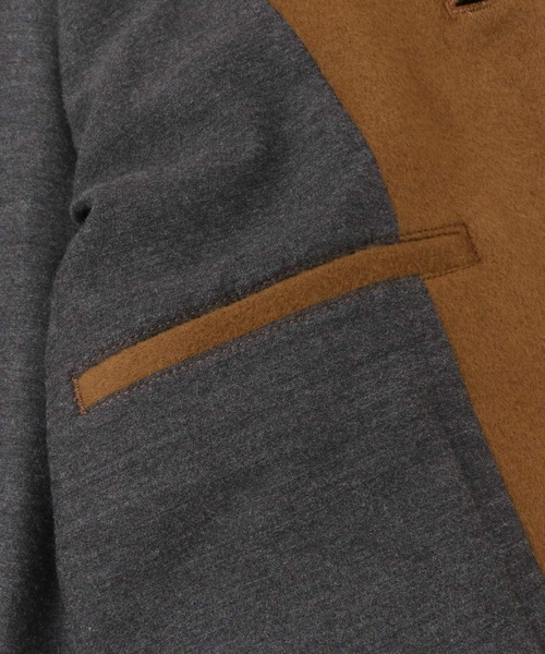 STILL BY HAND(スティルバイハンド)の「STILL BY HAND ライトシャギーカバーオールジャケット(カバーオール・メンズ・キャメル・46)」の8枚目の写真