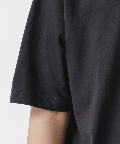 NANO universe(ナノユニバース)の「フェード加工クルーネックカットソー(Tシャツ/カットソー・メンズ・サックスブルー/ホワイト/ブラック・S/L/XL/M)」の10枚目の写真