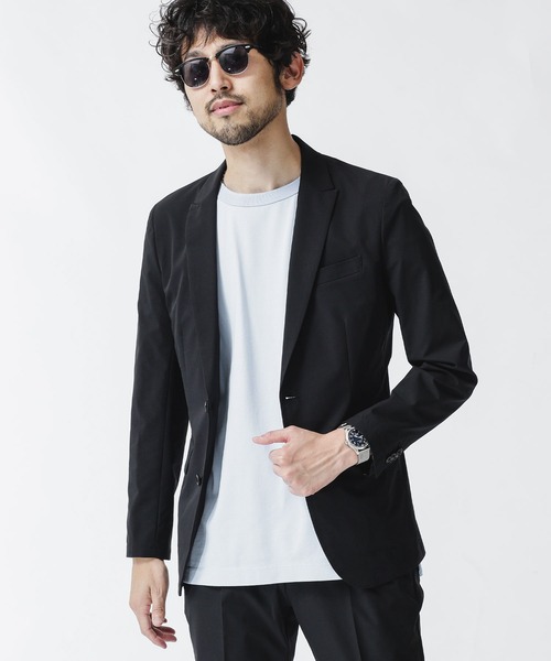 NANO universe(ナノユニバース)の「フェード加工クルーネックカットソー(Tシャツ/カットソー・メンズ・サックスブルー/ホワイト/ブラック・S/L/XL/M)」の13枚目の写真