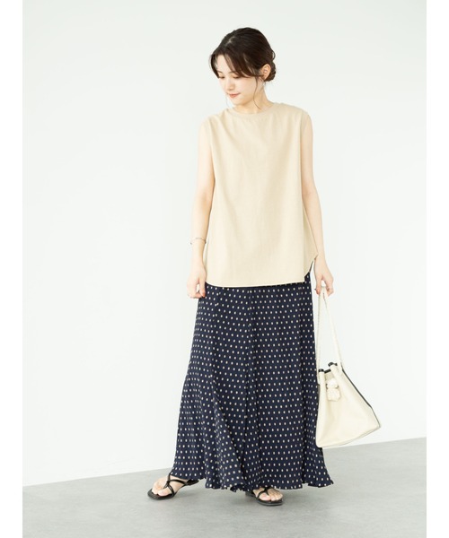 ELENCARE DUE（エレンカーレデュエ）の「・ELENCARE DUE ドットヨウリュウスカート＊（スカート・レディース・チャコールグレー/ブラック/ベージュ/ネイビー・FREE）」の12枚目の写真