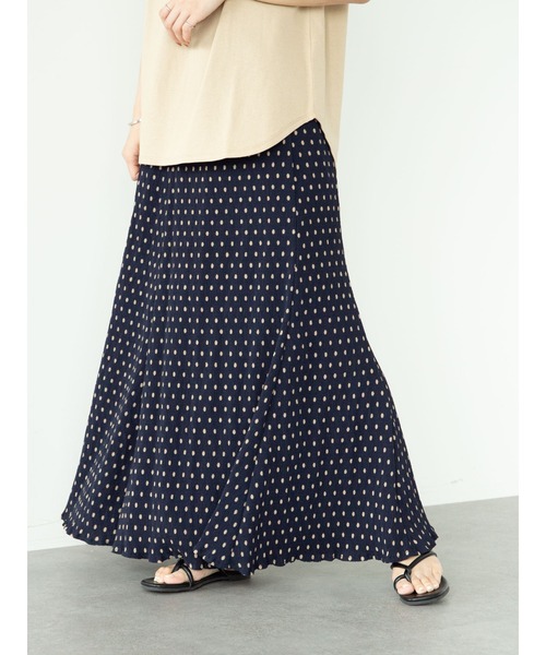 ELENCARE DUE（エレンカーレデュエ）の「・ELENCARE DUE ドットヨウリュウスカート＊（スカート・レディース・チャコールグレー/ブラック/ベージュ/ネイビー・FREE）」の15枚目の写真