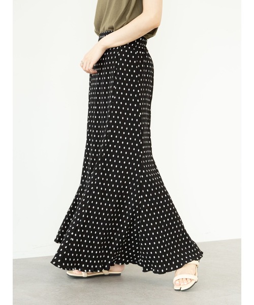 ELENCARE DUE（エレンカーレデュエ）の「・ELENCARE DUE ドットヨウリュウスカート＊（スカート・レディース・チャコールグレー/ブラック/ベージュ/ネイビー・FREE）」の19枚目の写真
