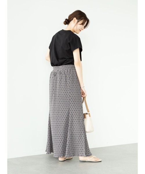 ELENCARE DUE（エレンカーレデュエ）の「・ELENCARE DUE ドットヨウリュウスカート＊（スカート・レディース・チャコールグレー/ブラック/ベージュ/ネイビー・FREE）」の7枚目の写真