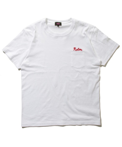 ROTAR(ローター)の「Chain Rotar Pocket Tee ポケット Tシャツ(Tシャツ/カットソー・メンズ・ホワイト/ブラック/ネイビー/ミックスグレー・SMALL/MEDIUM/LARGE/X-LARGE)」の5枚目の写真
