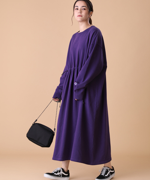 セール ブランド古着 長袖ワンピース ワンピース Champion チャンピオン のファッション通販 Zozoused