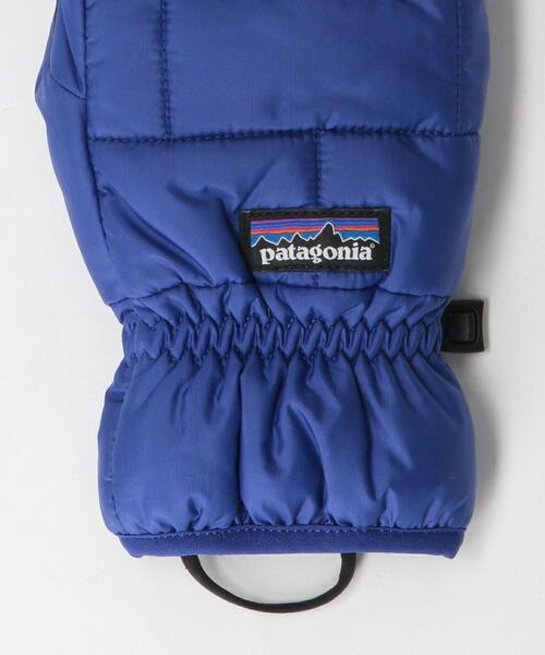 patagonia(パタゴニア)の「<patagonia(パタゴニア)>パフ ミットグローブ Ψ(手袋・レディース・コバルトブルー/ブラック/ワインレッド・S)」の7枚目の写真