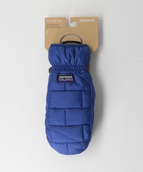 patagonia(パタゴニア)の「<patagonia(パタゴニア)>パフ ミットグローブ Ψ(手袋・レディース・コバルトブルー/ブラック/ワインレッド・S)」の9枚目の写真