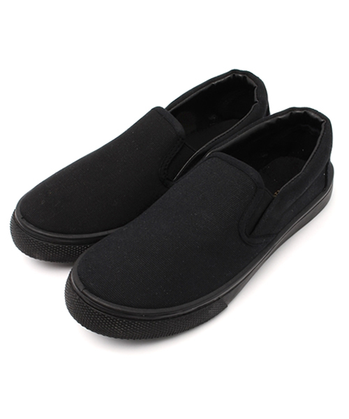 WEGO(ウィゴー)の「WEGO/スリッポンスニーカー(スニーカー・レディース・ホワイト/ブラック/ダークインディゴブルー・MEDIUM/LARGE)」の8枚目の写真