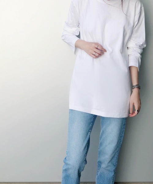 Banner Barrett(バナーバレット)の「ローズバックプリントTee(Tシャツ/カットソー・レディース・ホワイト/ブラック・38)」の4枚目の写真