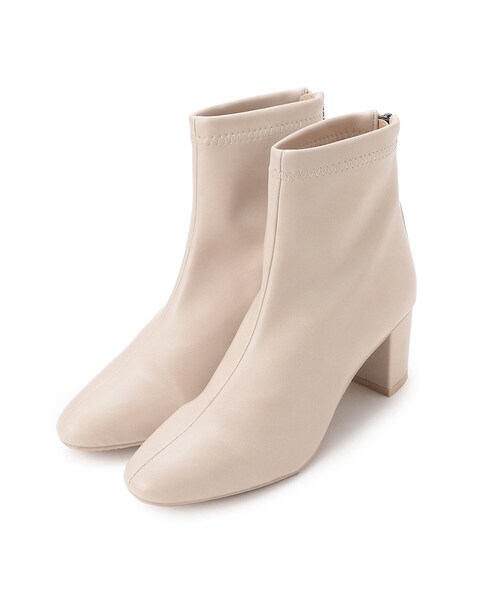 DRESKIP(ドレスキップ)の「◆ストレッチショートブーツ(ブーツ・レディース・ブラック/ベージュ/アイボリー/ブラック系/ブラウン系/ブラック系3/ブラウン系4・35/45/25)」の2枚目の写真