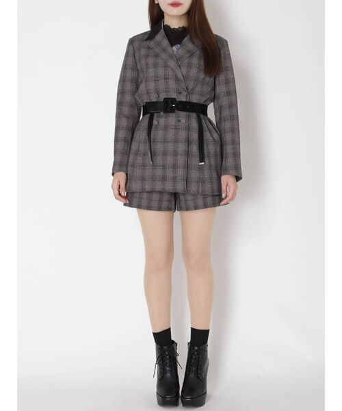 EATME（イートミー）の「ベルト付きショートパンツ（セットアップ可能）（その他パンツ・レディース・その他1・SMALL/MEDIUM）」の6枚目の写真