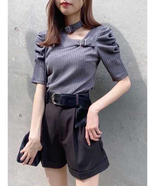 EATME（イートミー）の「ベルト付きショートパンツ（セットアップ可能）（その他パンツ・レディース・その他1・SMALL/MEDIUM）」の3枚目の写真