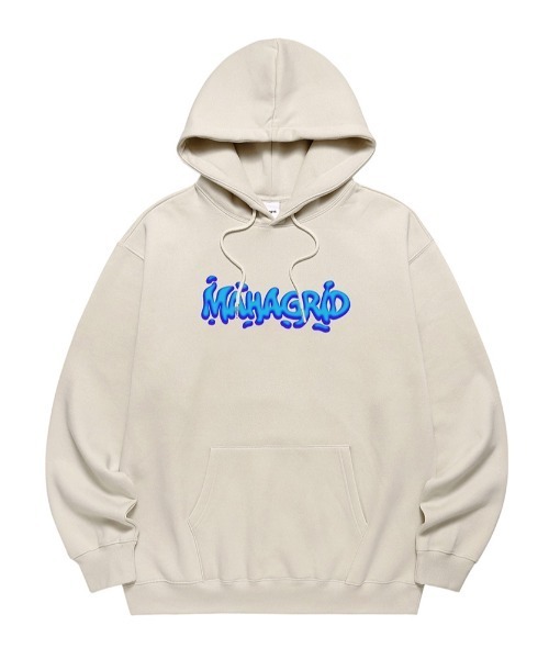 【mahagrid】SLIME LOGO HOODIE / マハグリッド スライム ロゴ フーディー