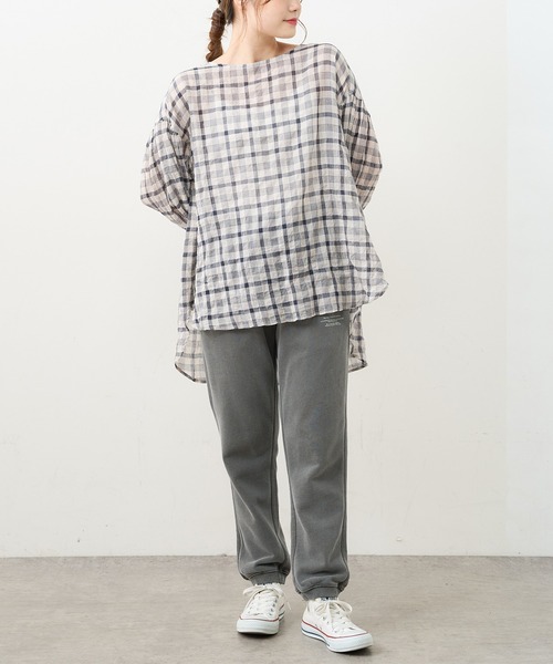 PUAL CE CIN(ピュアルセシン)の「シャーリングプルオーバーチュニック(シャツ/ブラウス・レディース・その他1/その他2/その他3/その他4/その他5・FREE)」の3枚目の写真