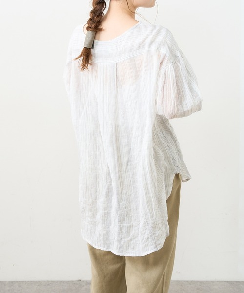 PUAL CE CIN(ピュアルセシン)の「シャーリングプルオーバーチュニック(シャツ/ブラウス・レディース・その他1/その他2/その他3/その他4/その他5・FREE)」の22枚目の写真