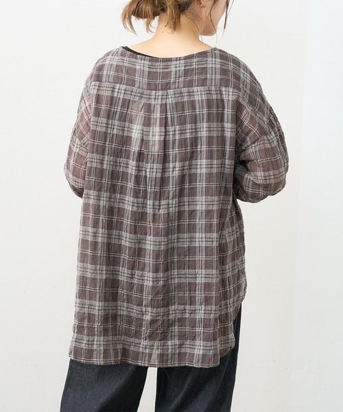 PUAL CE CIN(ピュアルセシン)の「シャーリングプルオーバーチュニック(シャツ/ブラウス・レディース・その他1/その他2/その他3/その他4/その他5・FREE)」の20枚目の写真