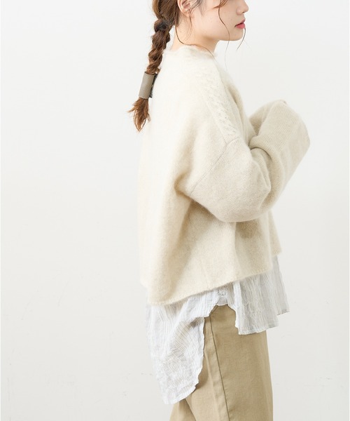 PUAL CE CIN(ピュアルセシン)の「シャーリングプルオーバーチュニック(シャツ/ブラウス・レディース・その他1/その他2/その他3/その他4/その他5・FREE)」の6枚目の写真