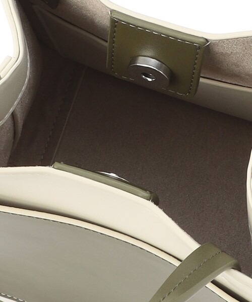 CAST:(キャストコロン)の「カラーコンビミニバッグ(トートバッグ・レディース・オフホワイト/ベージュ・FREE)」の12枚目の写真