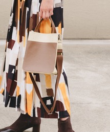 カラーコンビミニバッグ