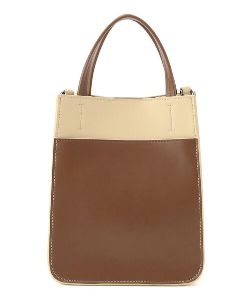 CAST:(キャストコロン)の「カラーコンビミニバッグ(トートバッグ・レディース・オフホワイト/ベージュ・FREE)」の20枚目の写真