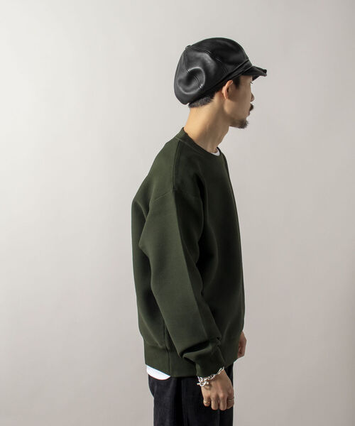 GLOSTER（グロスター）の「【GLOSTER/グロスター】ラムレザーキャスケット（キャスケット・メンズ・ブラック・FREE）」の8枚目の写真