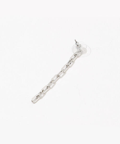 TOMORROWLAND （トゥモローランド）の「Kenneth Jay Lane ロングチェーンピアス（ピアス（両耳用）・レディース・シルバー系その他/ゴールド系その他・FREE）」の5枚目の写真