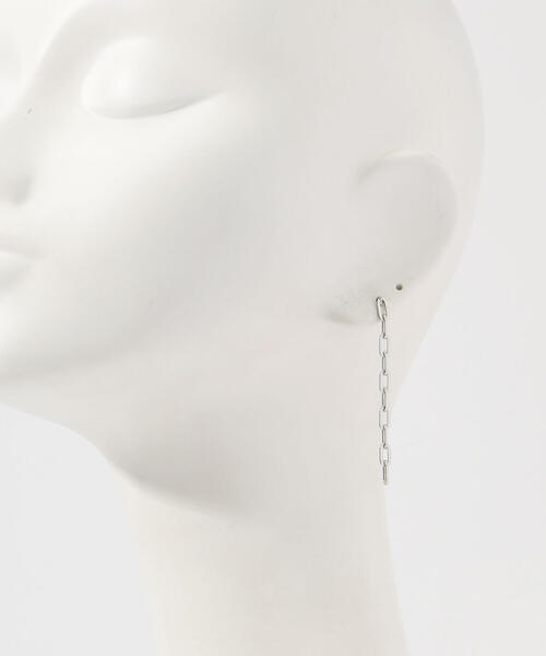 TOMORROWLAND （トゥモローランド）の「Kenneth Jay Lane ロングチェーンピアス（ピアス（両耳用）・レディース・シルバー系その他/ゴールド系その他・FREE）」の4枚目の写真