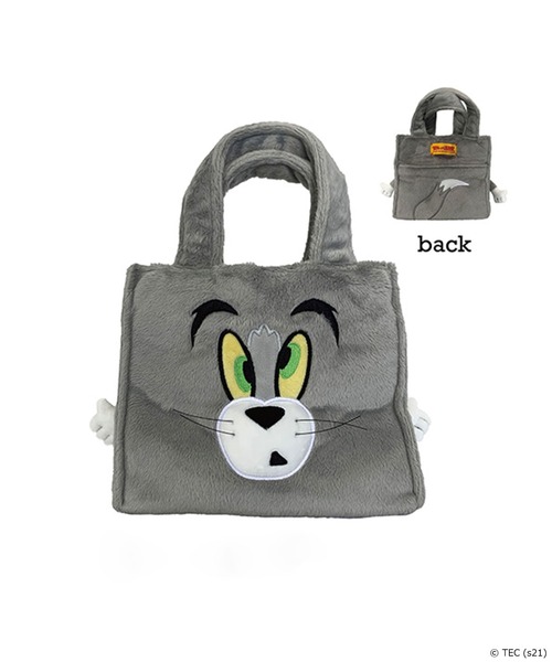 Tom＆Jerry（トムアンドジェリー）の「【公式】トムとジェリー　トライアングルバッグ トム（ハンドバッグ・レディース・その他1・FREE）」の6枚目の写真