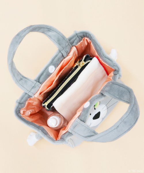 Tom＆Jerry（トムアンドジェリー）の「【公式】トムとジェリー　トライアングルバッグ トム（ハンドバッグ・レディース・その他1・FREE）」の3枚目の写真