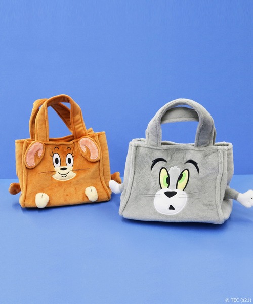 Tom＆Jerry（トムアンドジェリー）の「【公式】トムとジェリー　トライアングルバッグ トム（ハンドバッグ・レディース・その他1・FREE）」の7枚目の写真