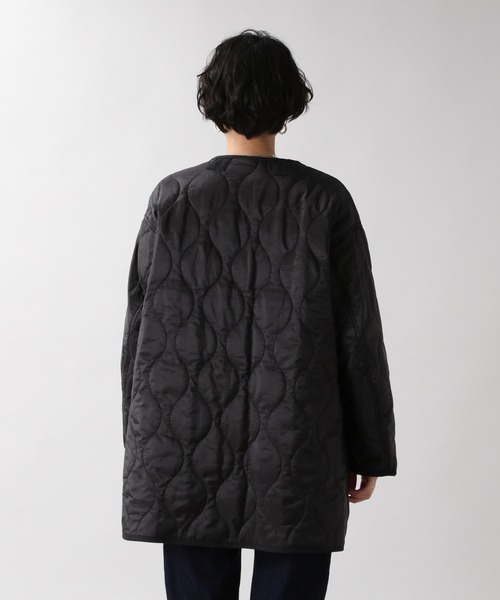 RAGEBLUE（レイジブルー）の「【2WAY仕様】ビッグシルエットモッズコート/954592（モッズコート・レディース・ブラック/オリーブ・FREE）」の11枚目の写真