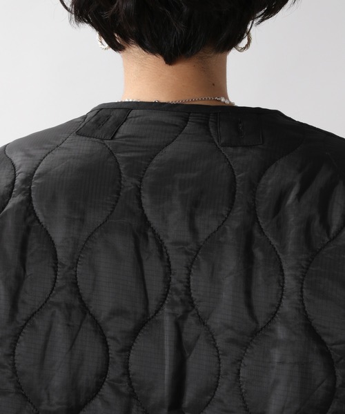 RAGEBLUE（レイジブルー）の「【2WAY仕様】ビッグシルエットモッズコート/954592（モッズコート・レディース・ブラック/オリーブ・FREE）」の5枚目の写真