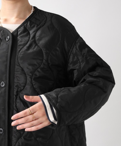 RAGEBLUE（レイジブルー）の「【2WAY仕様】ビッグシルエットモッズコート/954592（モッズコート・レディース・ブラック/オリーブ・FREE）」の18枚目の写真