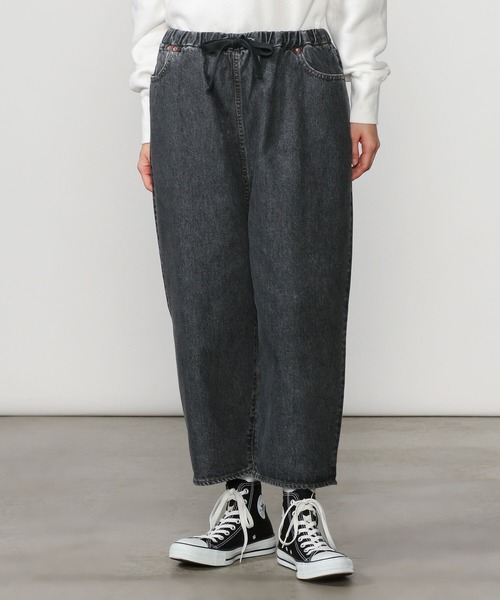 Sanca（サンカ）の「【Sanca】デニムイージーワイドパンツ WOMEN
