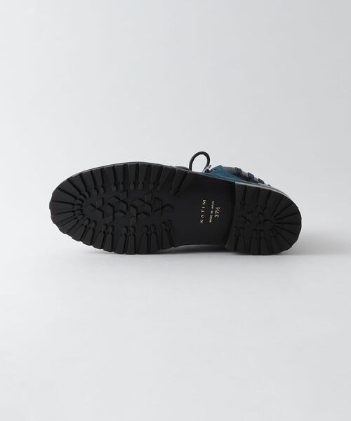 Steven Alan（スティーブンアラン）の「＜KATIM＞KAN-ETSU/ショートブーツ（ブーツ・レディース・コバルトブルー・37h/38h/36h）」の2枚目の写真