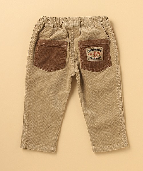 kladskap（クレードスコープ）の「ロゴ刺しゅうロング丈シェフパンツ（その他パンツ・キッズ・ブラック/ベージュ/カーキ・90cm/110cm/100cm/120cm/130cm）」の7枚目の写真