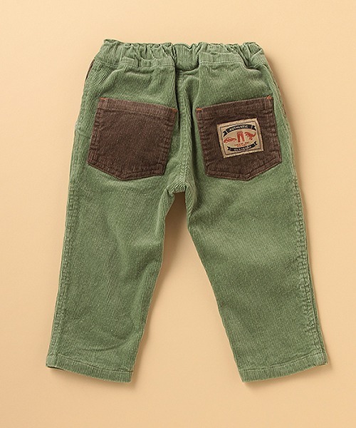 kladskap（クレードスコープ）の「ロゴ刺しゅうロング丈シェフパンツ（その他パンツ・キッズ・ブラック/ベージュ/カーキ・90cm/110cm/100cm/120cm/130cm）」の9枚目の写真