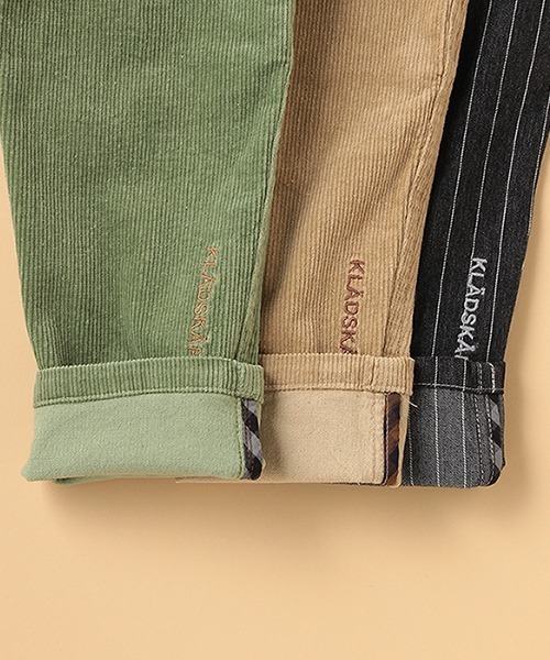 kladskap（クレードスコープ）の「ロゴ刺しゅうロング丈シェフパンツ（その他パンツ・キッズ・ブラック/ベージュ/カーキ・90cm/110cm/100cm/120cm/130cm）」の17枚目の写真