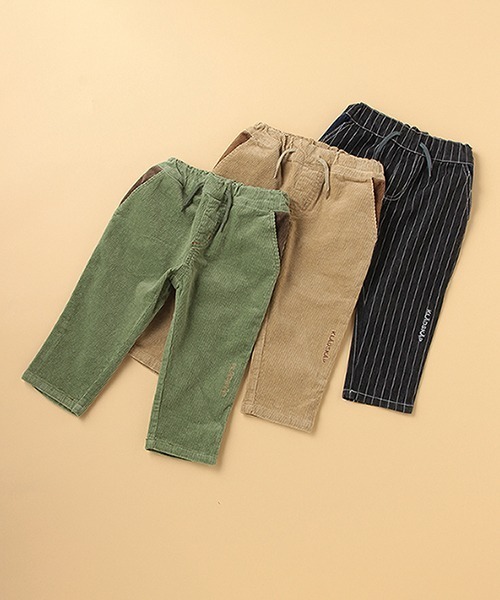 kladskap（クレードスコープ）の「ロゴ刺しゅうロング丈シェフパンツ（その他パンツ・キッズ・ブラック/ベージュ/カーキ・90cm/110cm/100cm/120cm/130cm）」の18枚目の写真