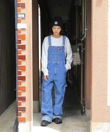 WAIPER.inc | DICKIES INDIGO BIB OVERALL STONEWASH 8396SNB(サロペット/オーバーオール)