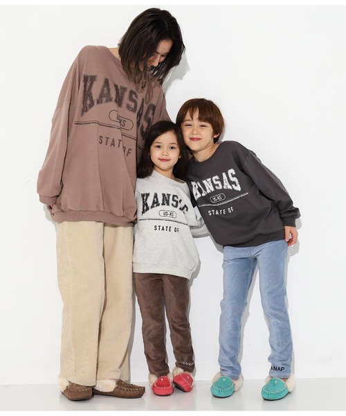 anap mimpi（アナップミンピ）の「SUN刺繍モカシンシューズ（モカシン/デッキシューズ・レディース・ピンク/ターコイズブルー/ラベンダー/グレイッシュベージュ・LL/S/M/L）」の19枚目の写真