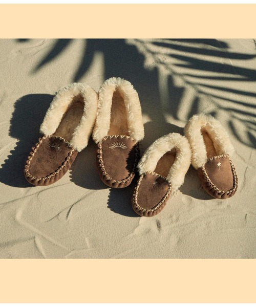 anap mimpi（アナップミンピ）の「SUN刺繍モカシンシューズ（モカシン/デッキシューズ・レディース・ピンク/ターコイズブルー/ラベンダー/グレイッシュベージュ・LL/S/M/L）」の15枚目の写真